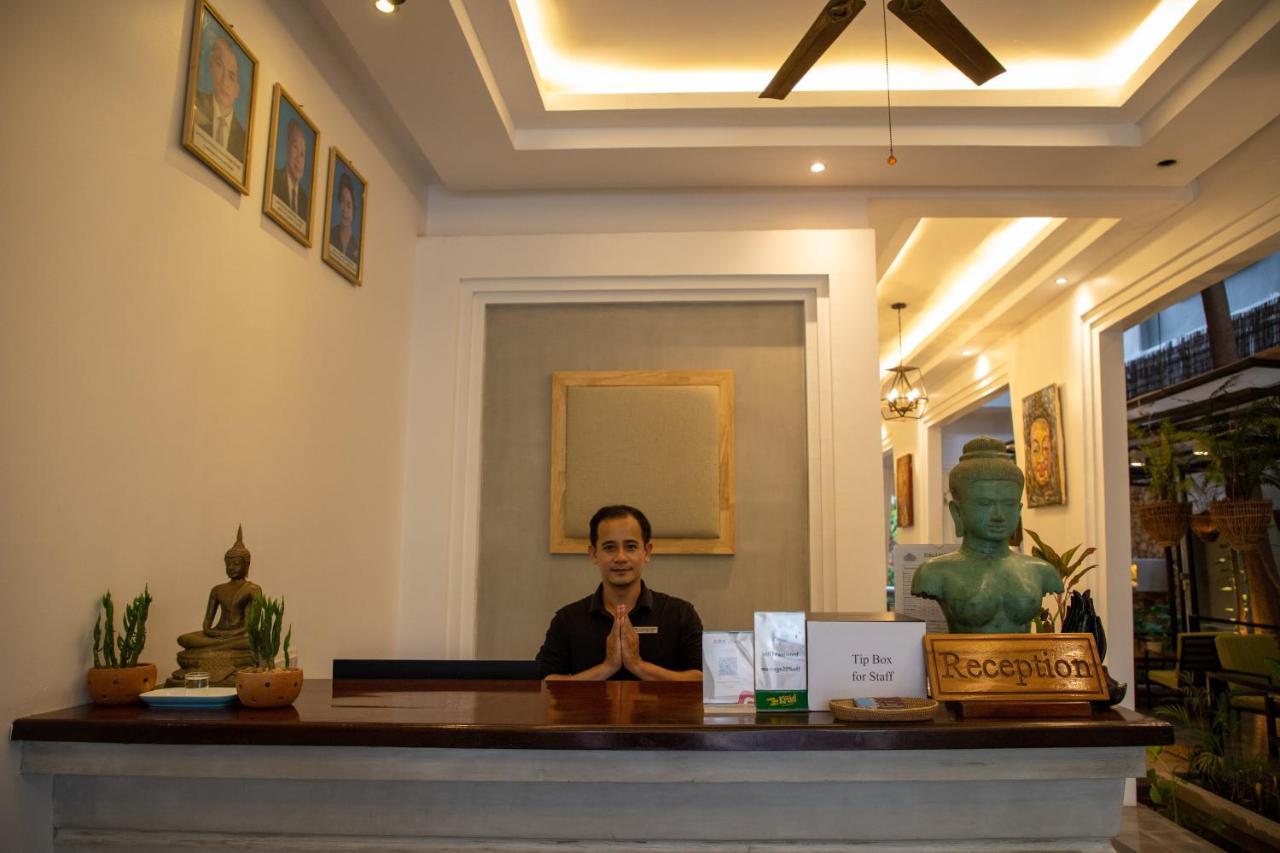 Boutique Indochine D'Angkor Hotell Siem Reap Eksteriør bilde