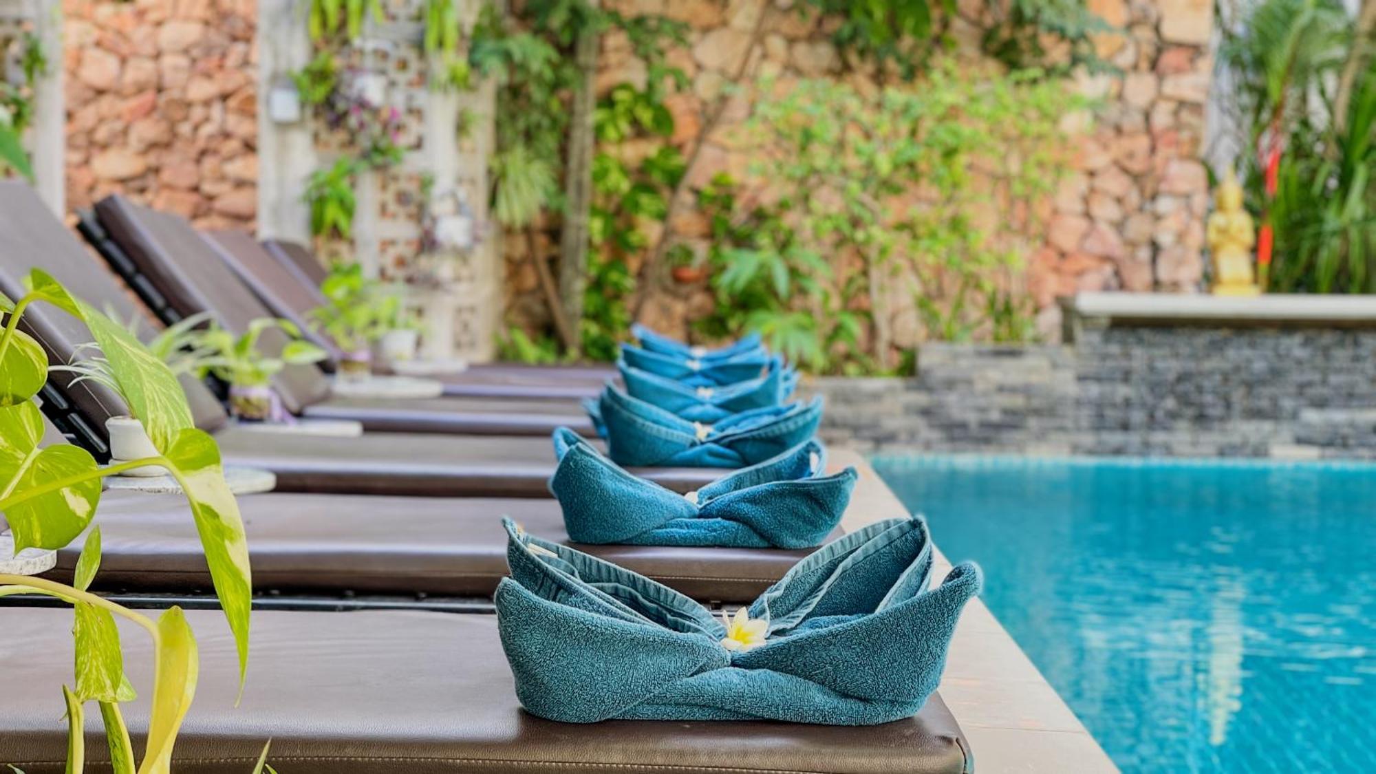 Boutique Indochine D'Angkor Hotell Siem Reap Eksteriør bilde