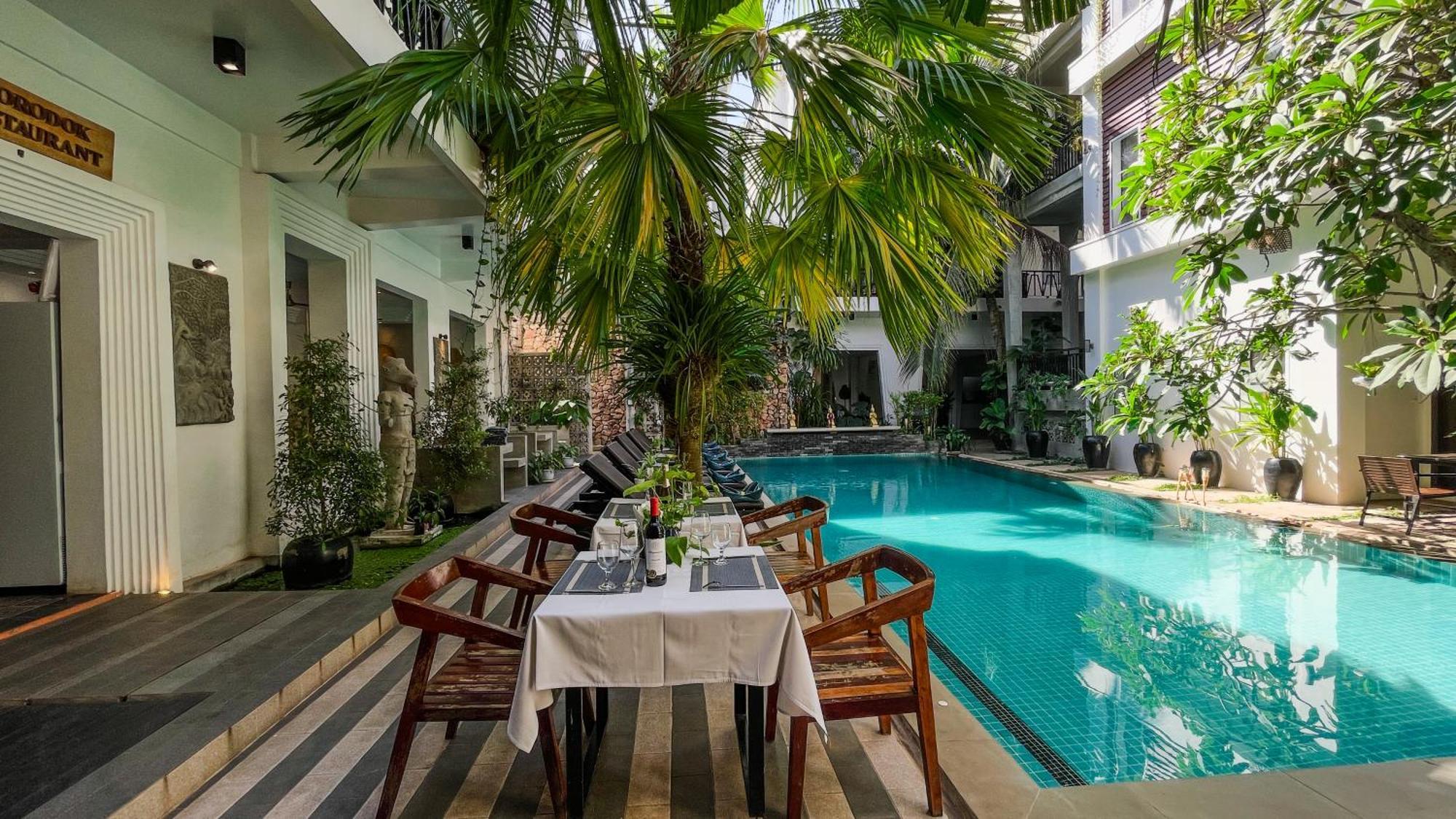 Boutique Indochine D'Angkor Hotell Siem Reap Eksteriør bilde