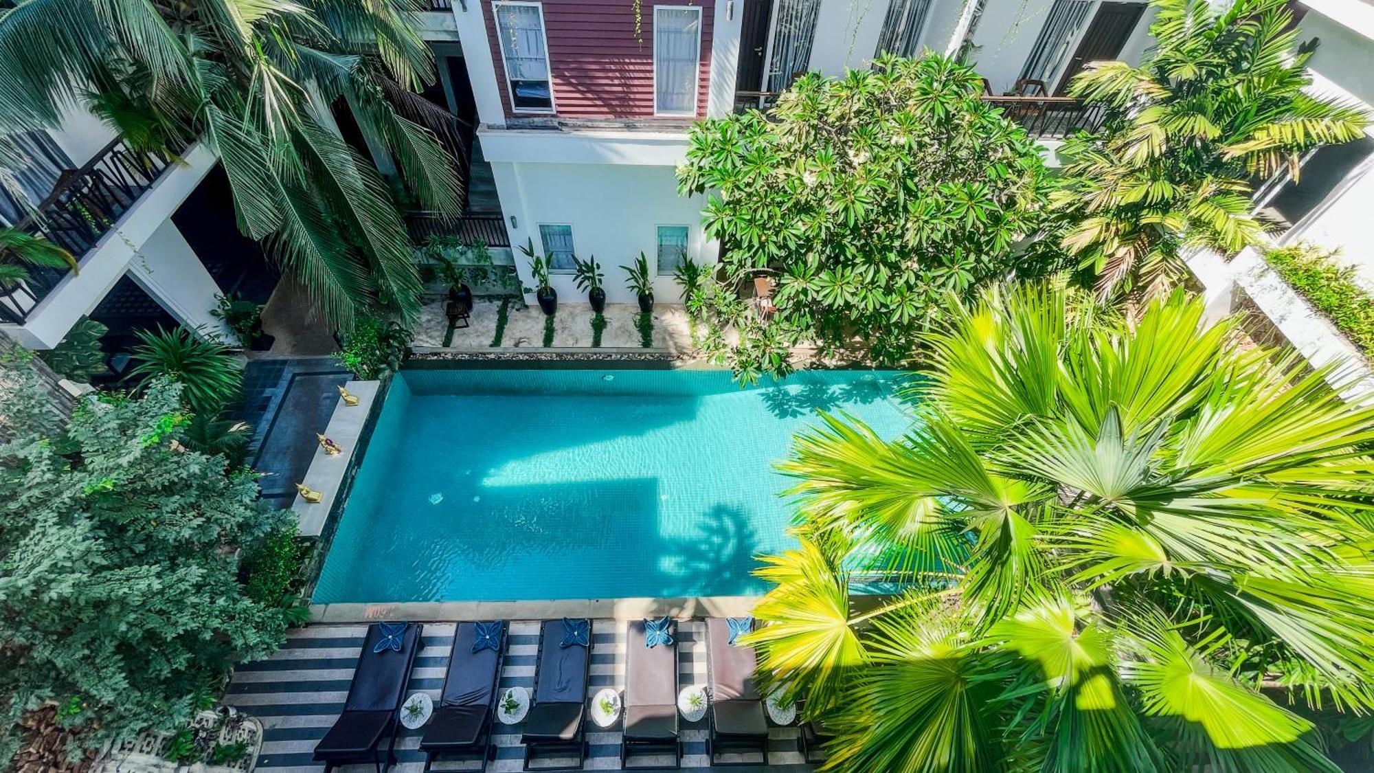 Boutique Indochine D'Angkor Hotell Siem Reap Eksteriør bilde
