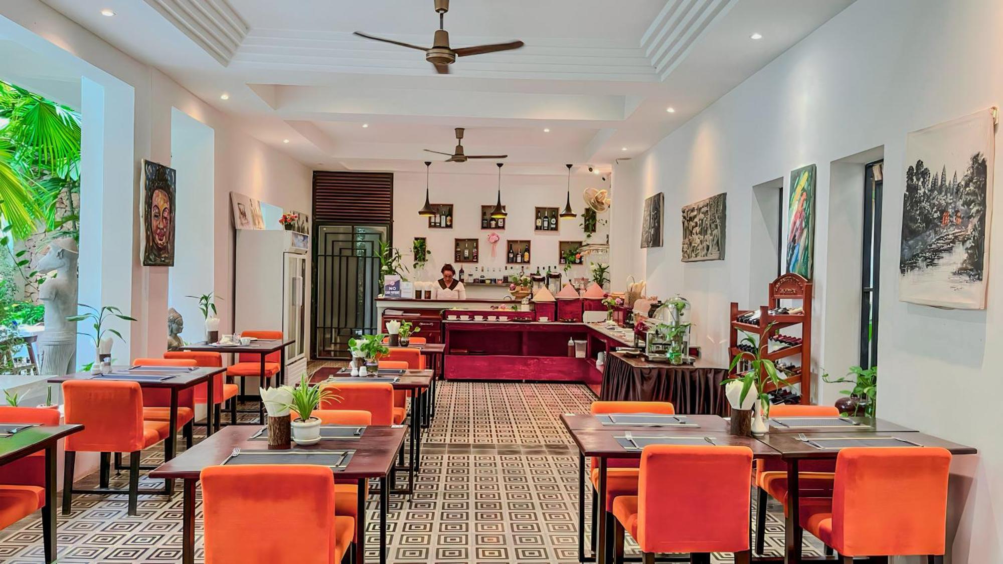 Boutique Indochine D'Angkor Hotell Siem Reap Eksteriør bilde