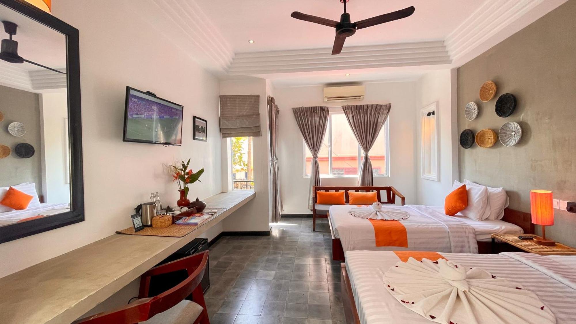 Boutique Indochine D'Angkor Hotell Siem Reap Rom bilde