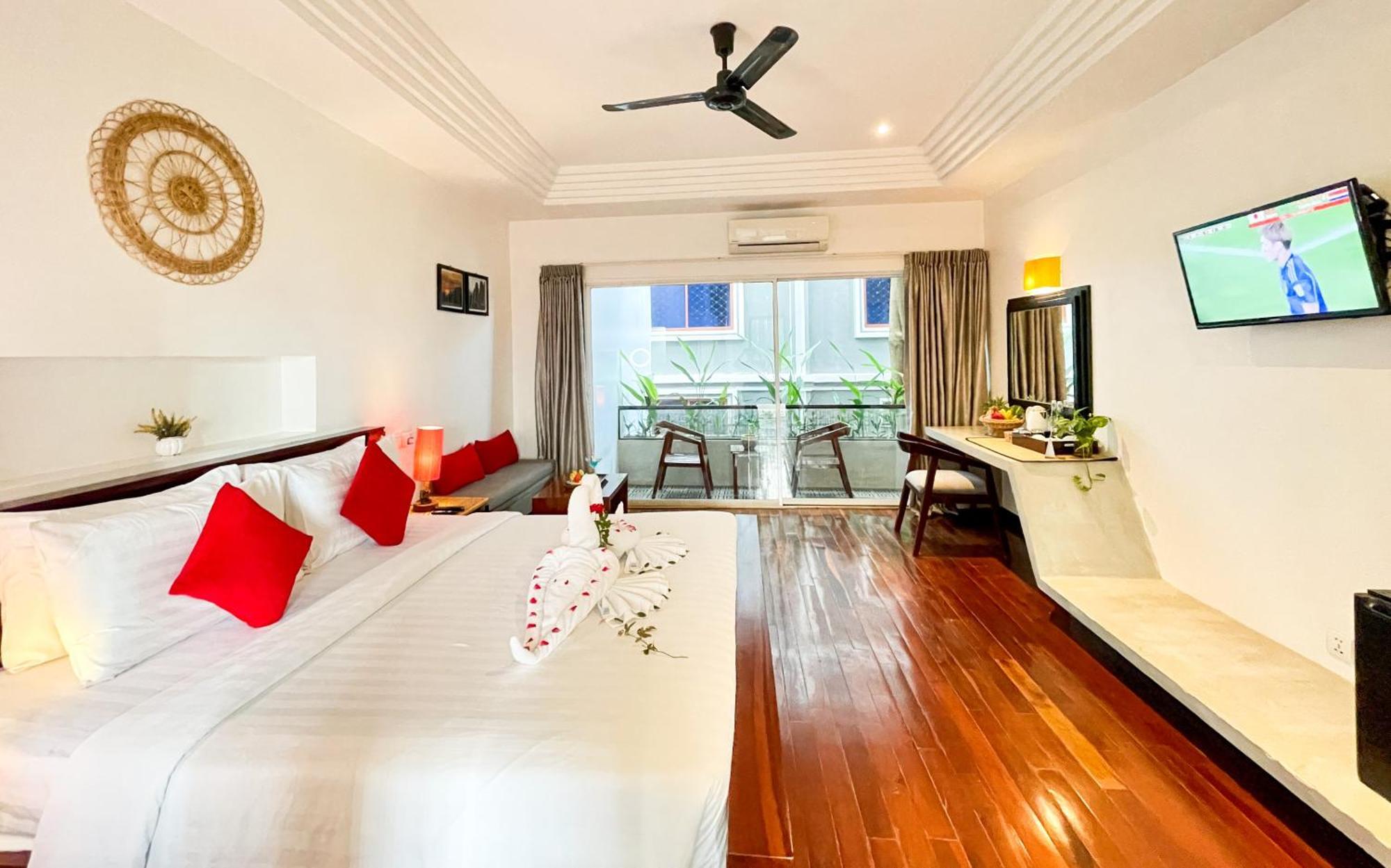 Boutique Indochine D'Angkor Hotell Siem Reap Eksteriør bilde