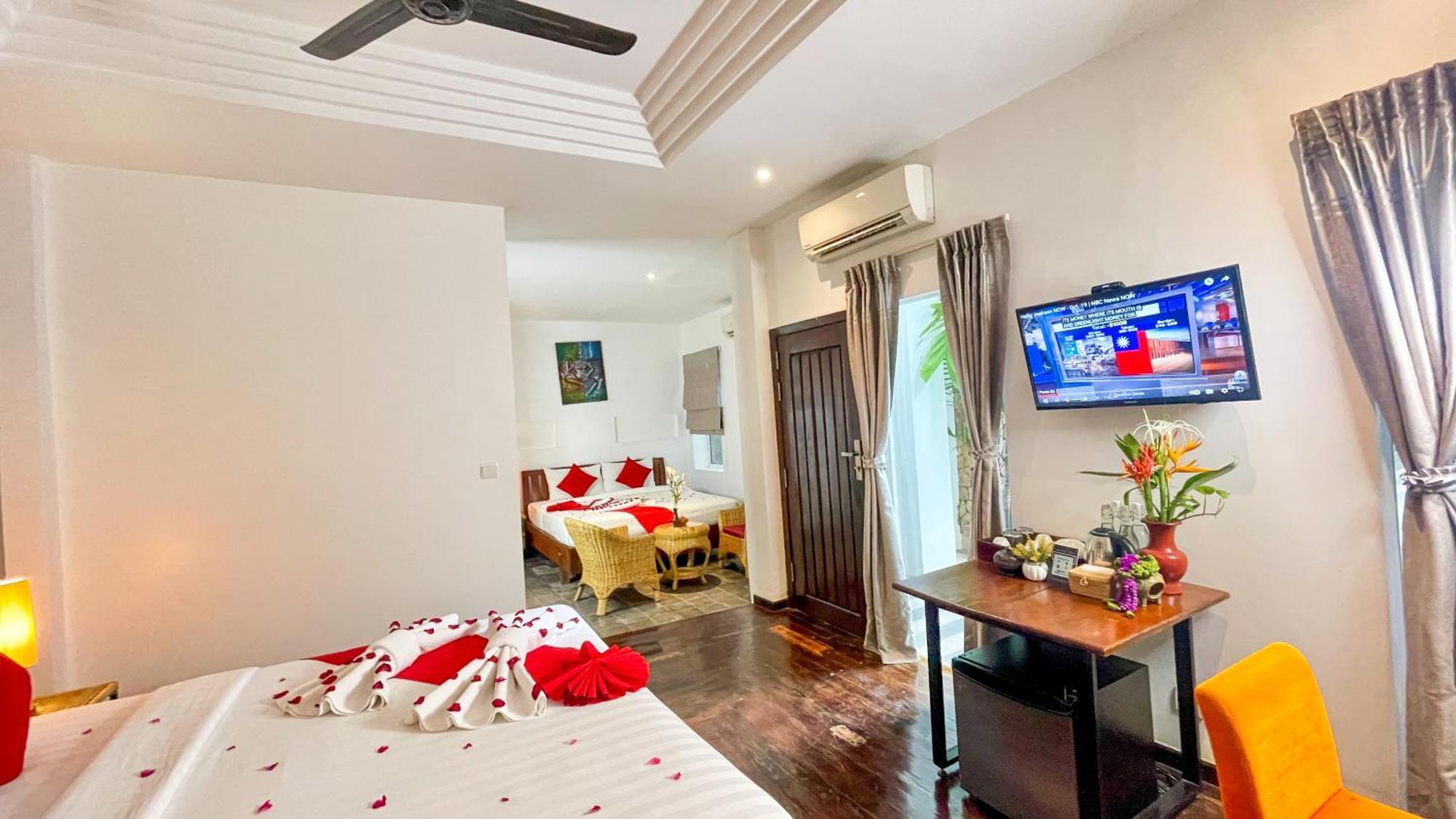 Boutique Indochine D'Angkor Hotell Siem Reap Rom bilde